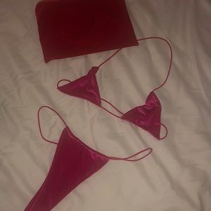 SEL DOVAL Velvet Valentine’s Day Tinikini